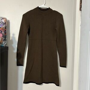 Romeo & Juliet Couture Black and Brown Knit Top